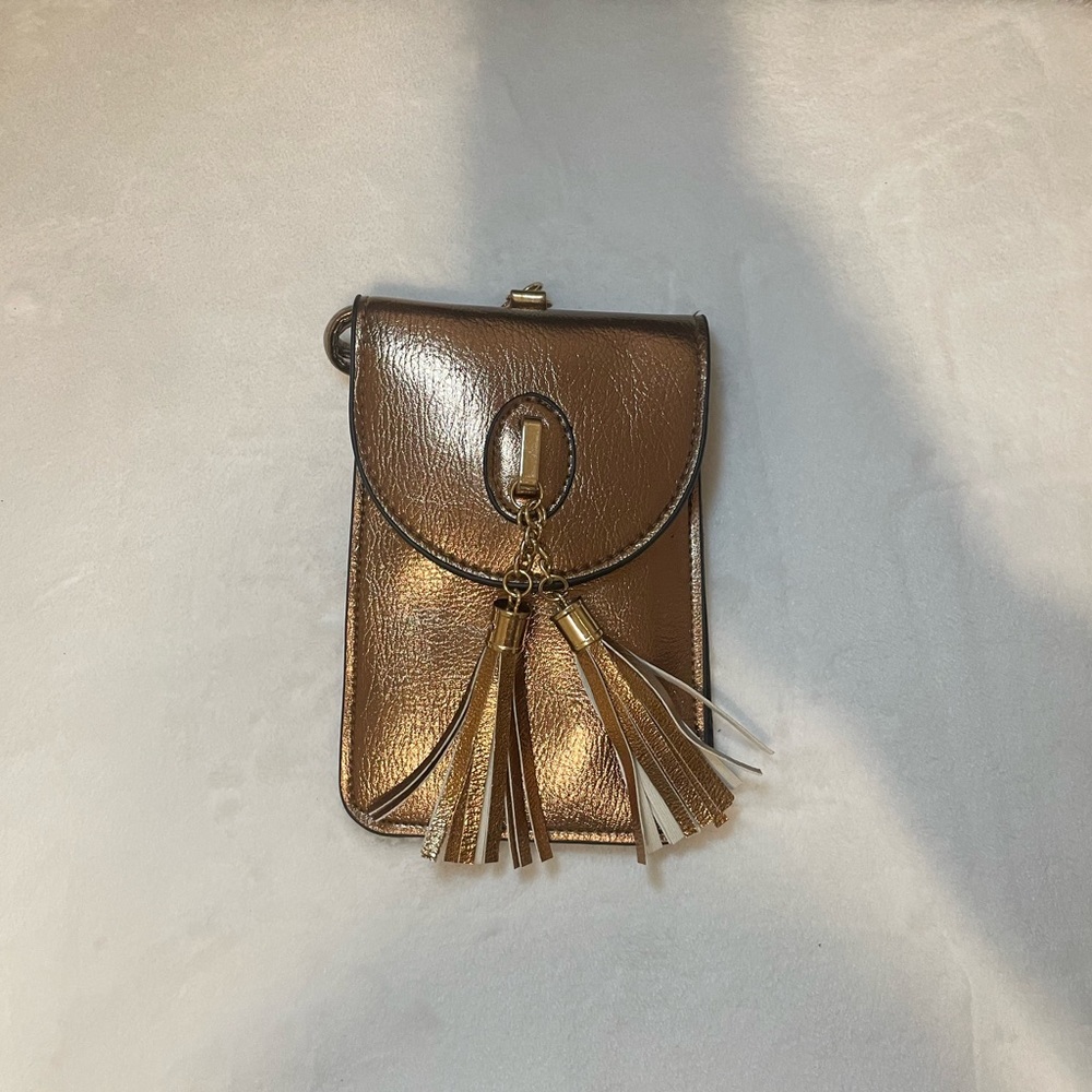 Bronze Card & Phone Protector Pouch